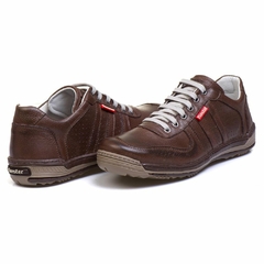 Sapatênis Casual Conforto Couro 3002 - comprar online