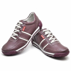 Sapatênis Casual Conforto Couro 3004