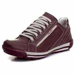 Sapatênis Casual Conforto Couro 3006