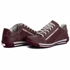 Sapatênis Casual Conforto Couro 3006 - comprar online