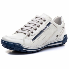 Sapatênis Casual Conforto Couro 3006