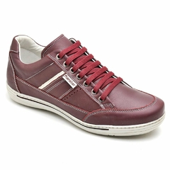 Sapatênis Casual Conforto Couro 3008