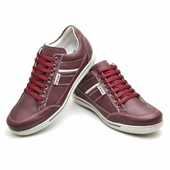 Sapatênis Casual Conforto Couro 3008 - comprar online