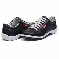 Sapatênis Casual Conforto Couro 3016 - comprar online