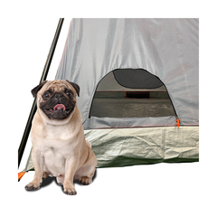 Barraca de camping Flash 8 NTK de montagem rápida e 3000mm de coluna d agua
