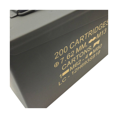 Caixa de Munição Ammo Box TAG Para Até 200 Munições