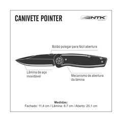 Canivete Pointer NTK