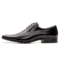 Sapato Social Masculino Couro Derby De Amarrar - comprar online