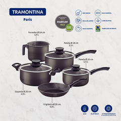 Jogo de Panelas Tramontina Paris 5 Peças