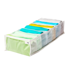 Kit 5 Colmeias Organizadoras Para Camiseta com Divisor de Tule