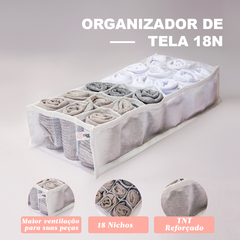 Kit 5 Organizadores de Gavetas Para Calcinhas ou Meias