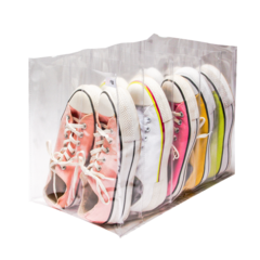 Kit 5 Organizadores de Sapatos Plástico Reforçado