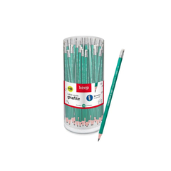 Lapis Preto HB com Borracha Tubo c/ 72un Keep