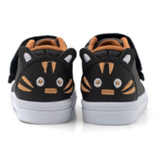 Mini Feet Infantil Leve E Confortável Gatinho Preto e Marrom