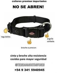 Imagen de Collar regulable broche perro L XL 40-65 cm