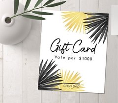 Gift Card en internet