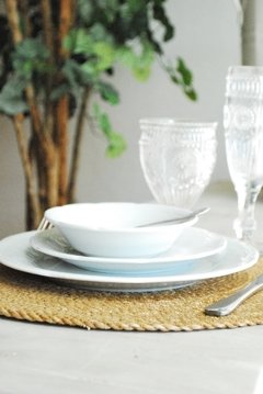 Plato Playo de Porcelana - CHEZ LENIO
