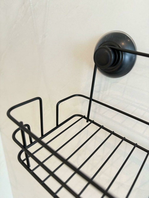 Rack simple cromado NEGRO - comprar online