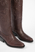 Botas Anis / Chocolate - F.E shoes