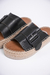 Sandalias Crema Americana / Negro - comprar online