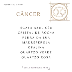 pedras do signo de Câncer