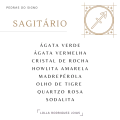 pedras do signo de Sagitário