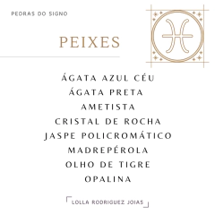 pedras do signo de Peixes