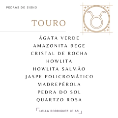 pedras do signo de Touro