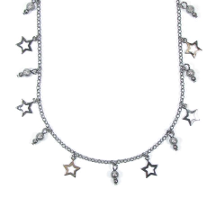 Kit colar estrelas e pérolas banhado - Lolla Rodriguez Semijoias