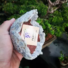 Vaso cerâmico FujiPot alta queima estilo kurama A9x9Cm - FujiBonsai