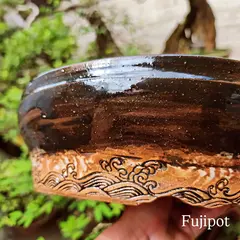 Vaso cerâmico FujiPot alta queima esmaltado A9x32Cm - comprar online