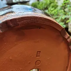 Vaso cerâmico FujiPot alta queima esmaltado A9x32Cm - loja online
