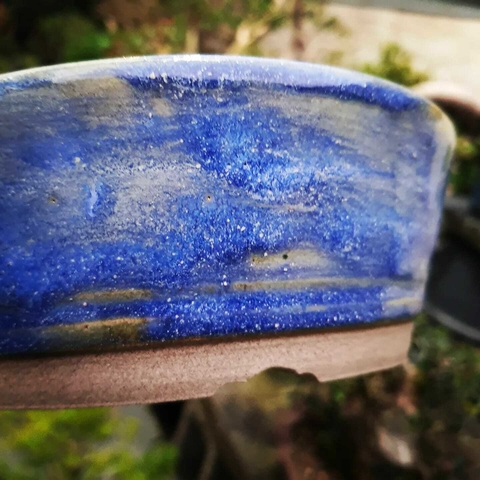Vaso cerâmico FujiPot alta queima esmaltado A6,2x19,5Cm