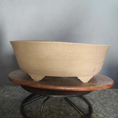 Vaso cerâmico FujiPot alta queima sem esmalte A12x26x33Cm