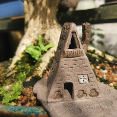 Casinha de cerâmica 3 A7x7x9Cm na internet