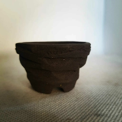 Vaso texturizado sem esmalte A3x5,5Cm