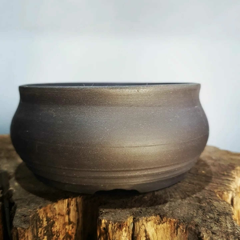 Vaso texturizado sem esmalte A5,5x12,5Cm