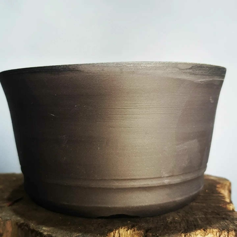 Vaso texturizado sem esmalte A8,2x15,5Cm