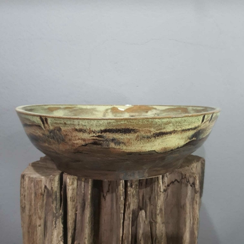 Cuba de lavabo em cêramica alta queima esmaltado A9,5x32Cm