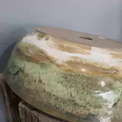 Cuba de lavabo em cêramica alta queima esmaltado A10,5x33Cm - loja online
