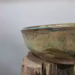 Cuba de lavabo em cêramica alta queima esmaltado A10,5x33Cm - FujiBonsai