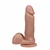 Prótese Realística Ventosa E Escroto 19 x 4,7Cm La Pimienta-CodV19 - comprar online