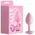 Plug Anal P 6,8x3,2cm Abs Glitter E Pedra Sexy Fantasy