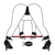 Separador Duo Braços e Pernas 60cm La Pimenta-cod38685/L26CS - loja online
