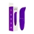 Golfinho Vibrador Toque Aveludado Roxo 12x5cm