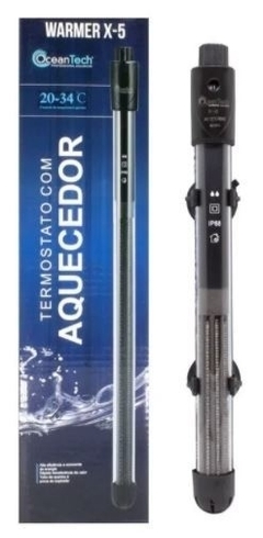 Aquecedor Com Termostato X-5 100W Ocean Tech 127V