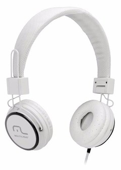 Fone De Ouvido Multilaser Com Microfone Headfun Branco Ph087