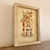 Cuadro Caja de Madera Natural - Casitas - comprar online