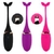 VIBRADOR CÁPSULA RABO PEIXE, CORES ROSA, PRETO LILÁS - Loolie Sex Shop - Vibrador, Pênis Realístico, Plug Anal e muito mais