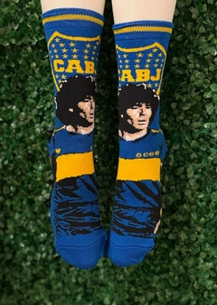 Medias Diego Maradona - Boca Juniors - Tienda Regalona